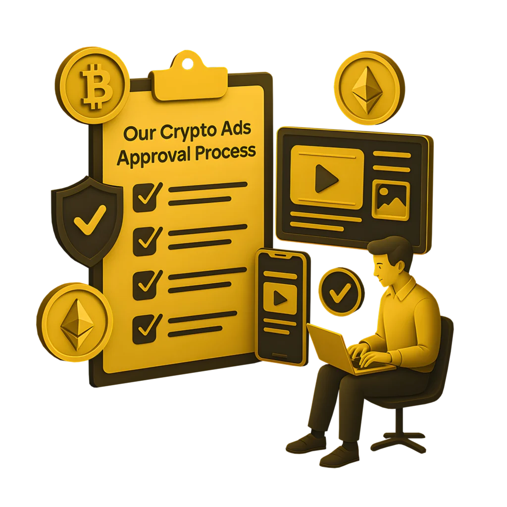 Crypto Ads Approval